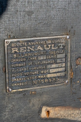 1926 Renault NN In vendita (immagine 188 di 190)