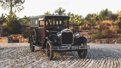1929 Ford Model A with Woodie Pick Up body