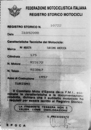 1957 MV Agusta 175 Turismo America Te koop (foto 41 van 41)