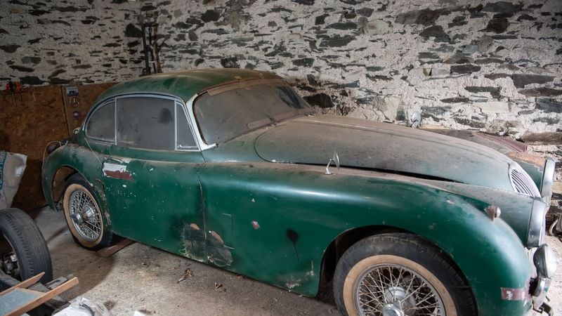 1959 Jaguar XK150 FHC 3.4 Barn Find For Sale (picture 1 of 123)