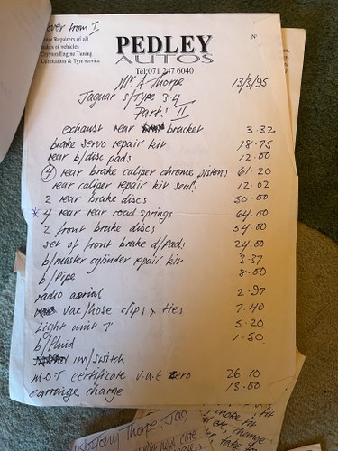 1968 Jaguar S-Type 3.4 MOD In vendita (immagine 97 di 110)