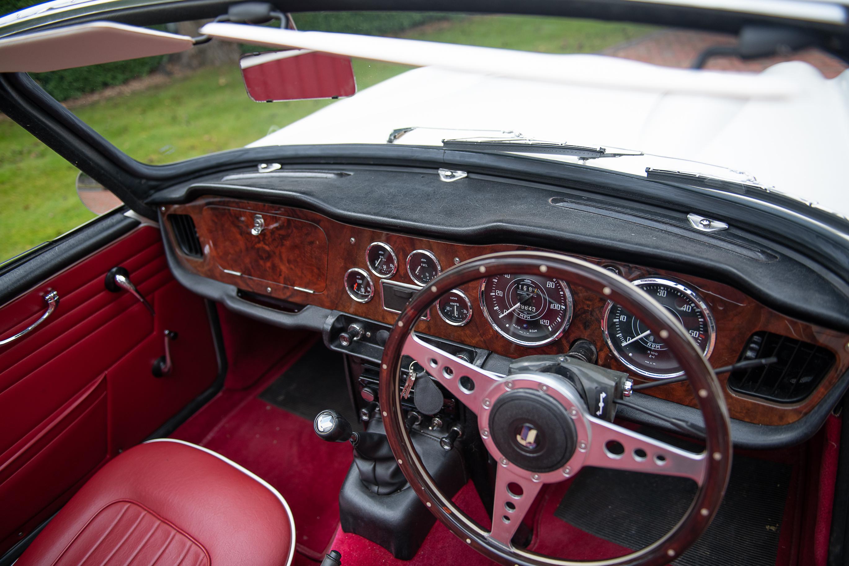 1967 Triumph TR4A IRS Surrey Top For Sale By Auction 1967 Triumph TR4A IRS Surrey Top For Sale By Auction