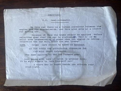 1970 Volkswagen Beetle Semi Auto zum Verkauf (Bild 191 von 213)