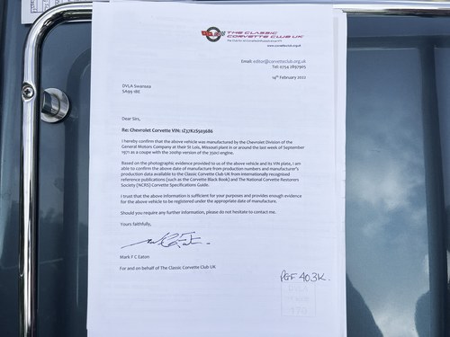 1972 Chevrolet Corvette Stingray C3 à venda (imagem 174 de 198)