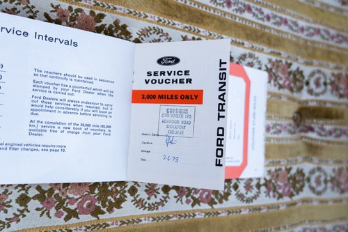 1973 Ford Transit Custom SWB Panel Van V4 In vendita (immagine 122 di 141)