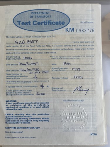 1979 Ford Cortina 2.0L Ghia Mk4 For Sale (picture 222 of 233)