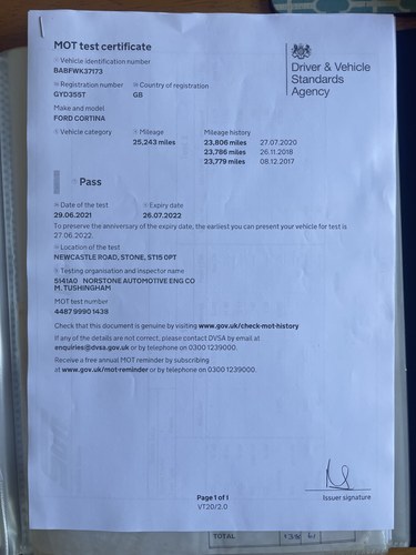 1979 Ford Cortina 2.0L Ghia Mk4 For Sale (picture 215 of 233)