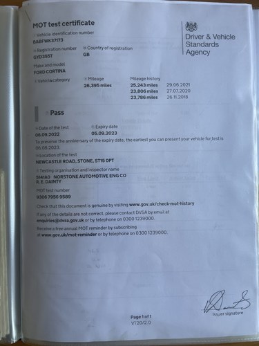 1979 Ford Cortina 2.0L Ghia Mk4 For Sale (picture 218 of 233)