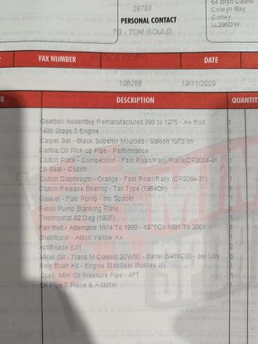 1980 Austin Mini 1275GT En venta (imagen 33 de 33)