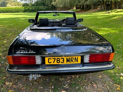 1986 Mercedes-Benz 420SL R107 Te koop (foto 11 van 100)