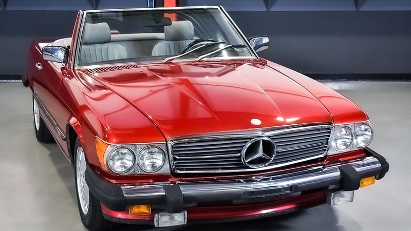 1986 Mercedes-Benz 560SL Convertible 5,6L V8 For Sale (picture 1 of 151)