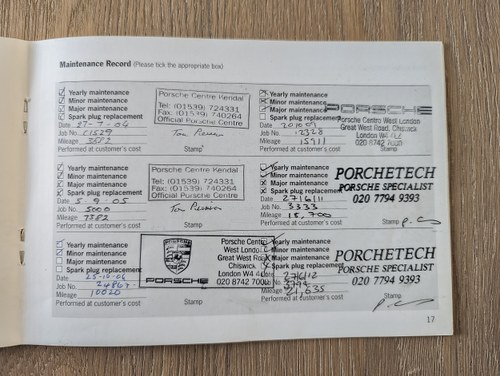 2003 Porsche 911 Carrera 4 Tiptronic (996) à vendre (picture 144 of 162)