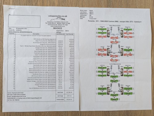 2003 Porsche 911 Carrera 4 Tiptronic (996) à vendre (picture 152 of 162)