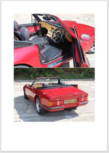 1988 TVR S1 2.9 litre V6 convertible In vendita (immagine 82 di 86)