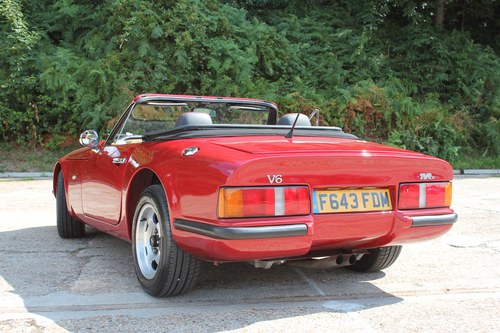 1988 TVR S1 2.9 litre V6 convertible In vendita (immagine 9 di 86)