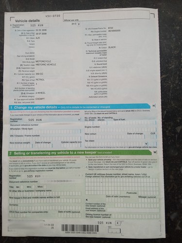 1946 AJS M16 à vendre (picture 46 of 63)