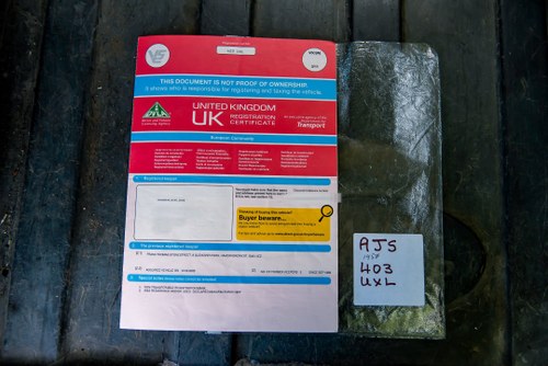 1957 AJS Model 30 600 In vendita (immagine 64 di 65)