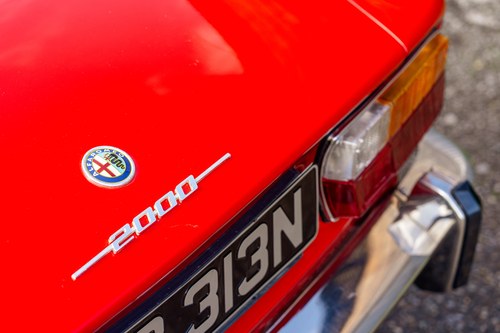1975 Alfa Romeo 2000 GTV Automatic zum Verkauf (Bild 122 von 160)