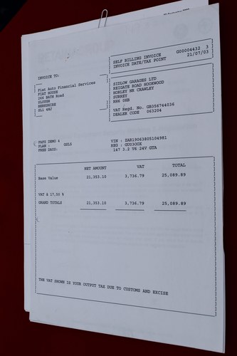 2003 Alfa Romeo 147 GTA For Sale (picture 80 of 109)