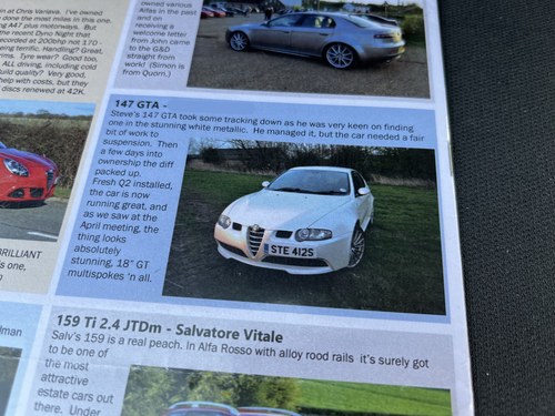 2004 Alfa Romeo 147 GTA à vendre (picture 164 of 165)