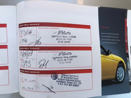 NO RESERVE - 2003 Alfa Romeo 156 1.8TS Lusso Sportwagon à vendre (picture 117 of 119)