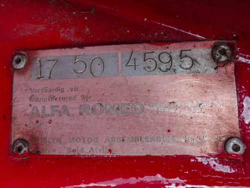 1970 Alfa Romeo Giulia 1750 GT Veloce Te koop (foto 109 van 132)