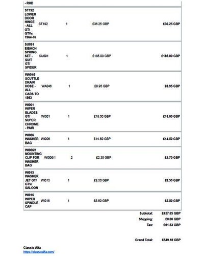 1970 Alfa Romeo Giulia 1750 GT Veloce Te koop (foto 127 van 132)
