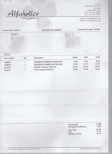 1974 Alfa Romeo 2000 GTV (105) Restomod zum Verkauf (Bild 256 von 288)