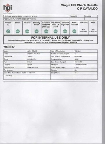 1974 Alfa Romeo 2000 GTV (105) Restomod zum Verkauf (Bild 251 von 288)