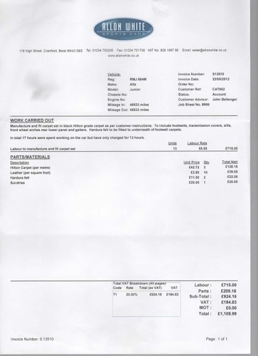 1974 Alfa Romeo 2000 GTV (105) Restomod zum Verkauf (Bild 237 von 288)