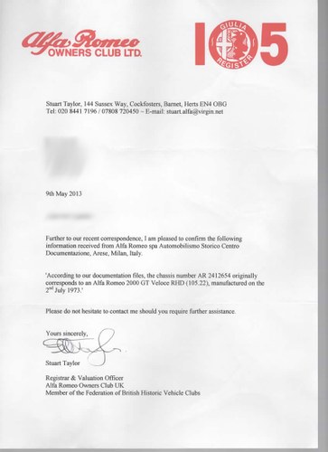 1974 Alfa Romeo 2000 GTV (105) Restomod zum Verkauf (Bild 252 von 288)