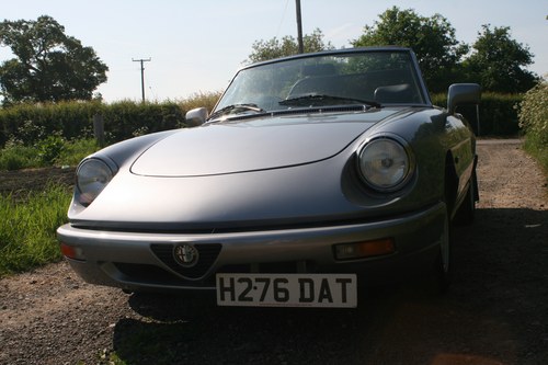 1991 Alfa Romeo Spider 2000 Series 4 In vendita (immagine 4 di 31)