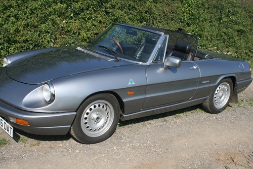 1991 Alfa Romeo Spider 2000 Series 4 In vendita (immagine 5 di 31)