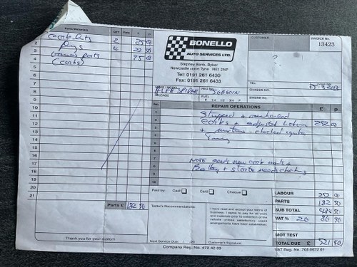 1976 Alfa Romeo 'Duetto' Spider 2000 S2 In vendita (immagine 162 di 168)