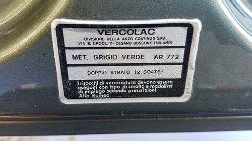 NO RESERVE - 1986 Alfa Romeo 75 à vendre (picture 27 of 49)