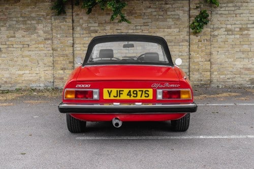 1977 Alfa Romeo Spider 2000 Veloce à venda (imagem 18 de 160)