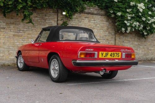 1977 Alfa Romeo Spider 2000 Veloce à venda (imagem 23 de 160)