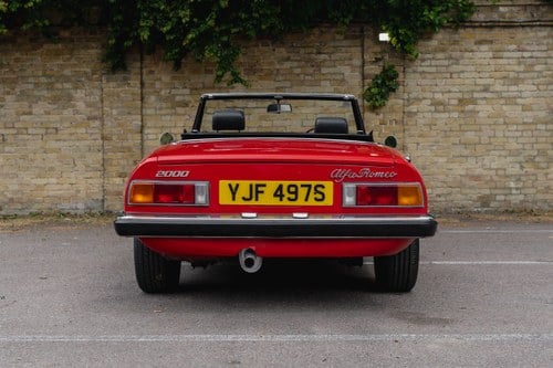 1977 Alfa Romeo Spider 2000 Veloce à venda (imagem 9 de 160)