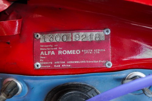 1972 Alfa Romeo 1600 GT Junior In vendita (immagine 184 di 250)