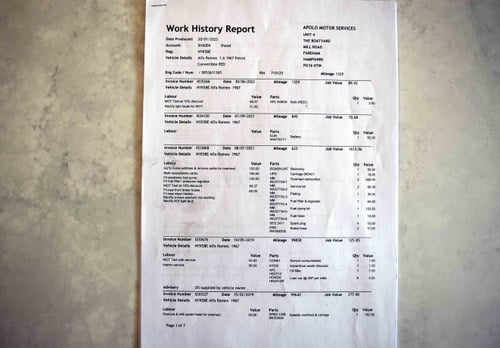 1967 Alfa Romeo Duetto Spider 1600 (Boat Tail) In vendita (immagine 128 di 148)