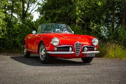 1963 Alfa Romeo Giulia Spider LHD zum Verkauf (Bild 7 von 307)