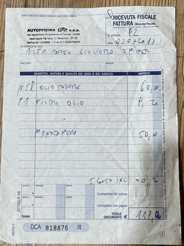 1961 Alfa Romeo Giulietta Spider In vendita (immagine 173 di 193)