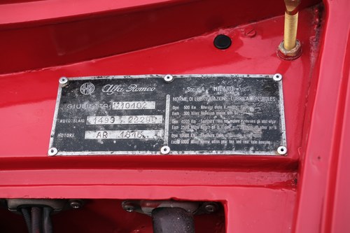 1960 Alfa Romeo Giulietta Sprint 1300 For Sale (picture 131 of 234)