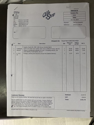 1960 Alfa Romeo Giulietta Sprint 1300 For Sale (picture 195 of 234)
