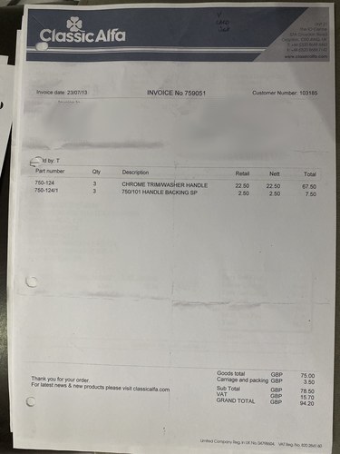 1960 Alfa Romeo Giulietta Sprint 1300 For Sale (picture 203 of 234)