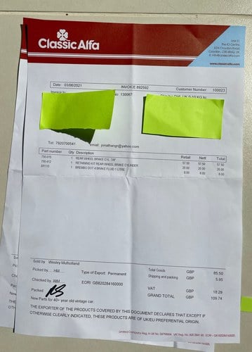 1960 Alfa Romeo Giulietta Sprint For Sale (picture 195 of 207)