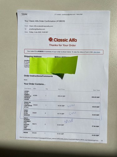 1960 Alfa Romeo Giulietta Sprint For Sale (picture 193 of 207)