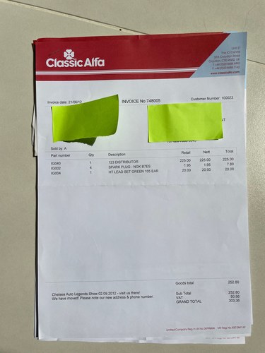 1960 Alfa Romeo Giulietta Sprint For Sale (picture 199 of 207)