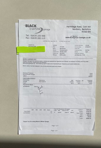 1960 Alfa Romeo Giulietta Sprint For Sale (picture 181 of 207)