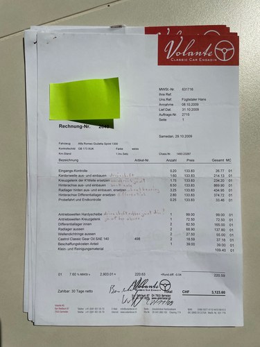 1960 Alfa Romeo Giulietta Sprint For Sale (picture 188 of 207)